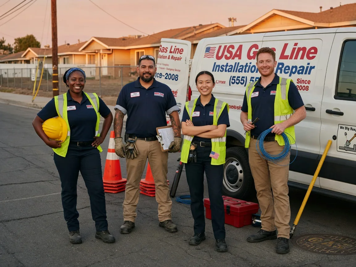 Gas Line Installation company in Sullivan City, TX